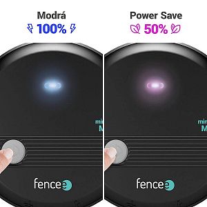Funkce Power Save šetří připojenou baterii